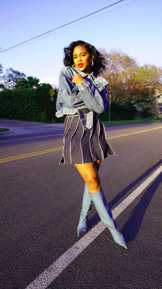 The Denim Mini Skirt That Stole My Heart