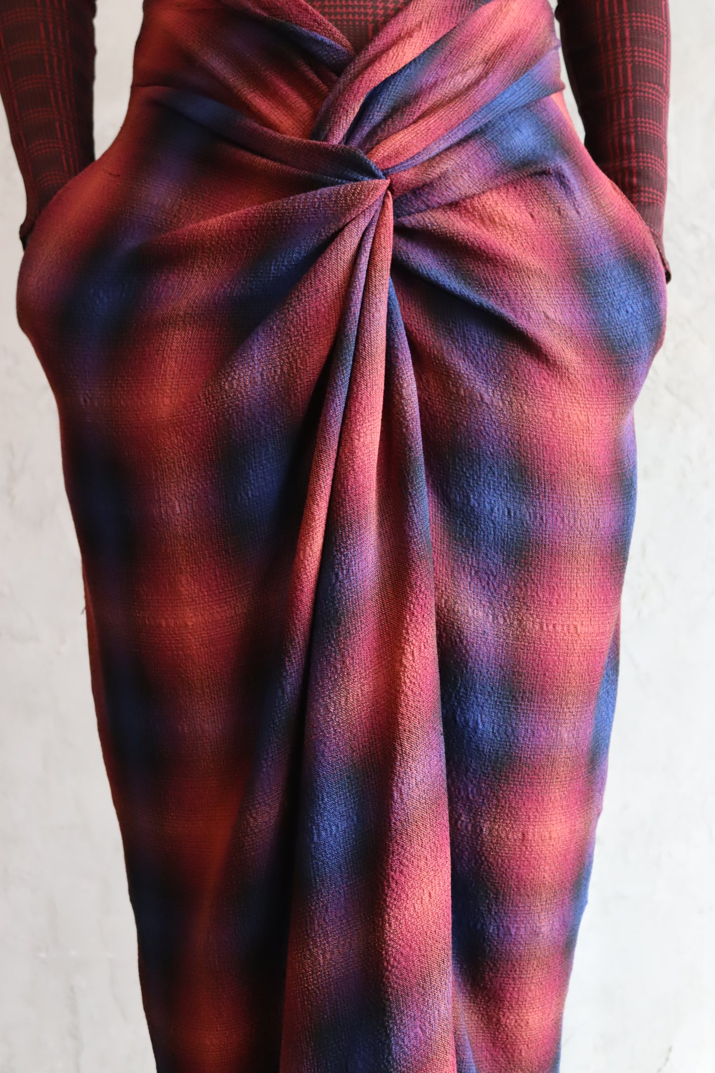 Yoshi Twist Pant (Plaid)