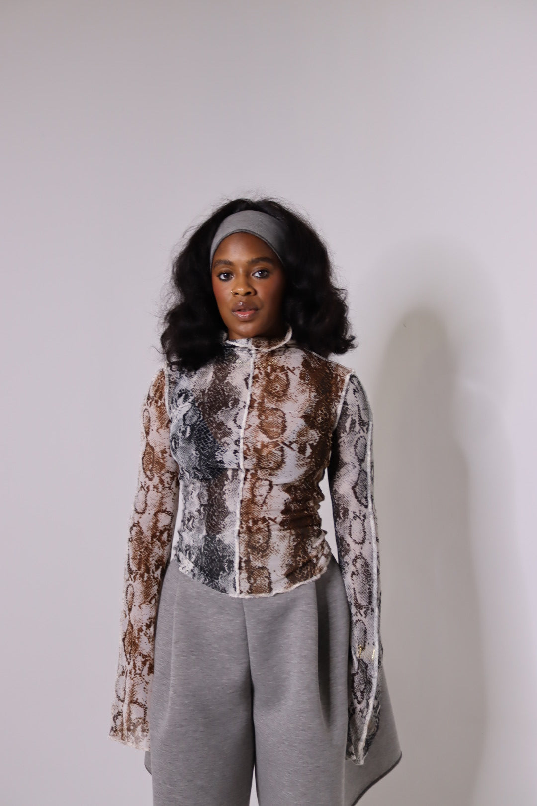 Yasmin Sheer Turtleneck