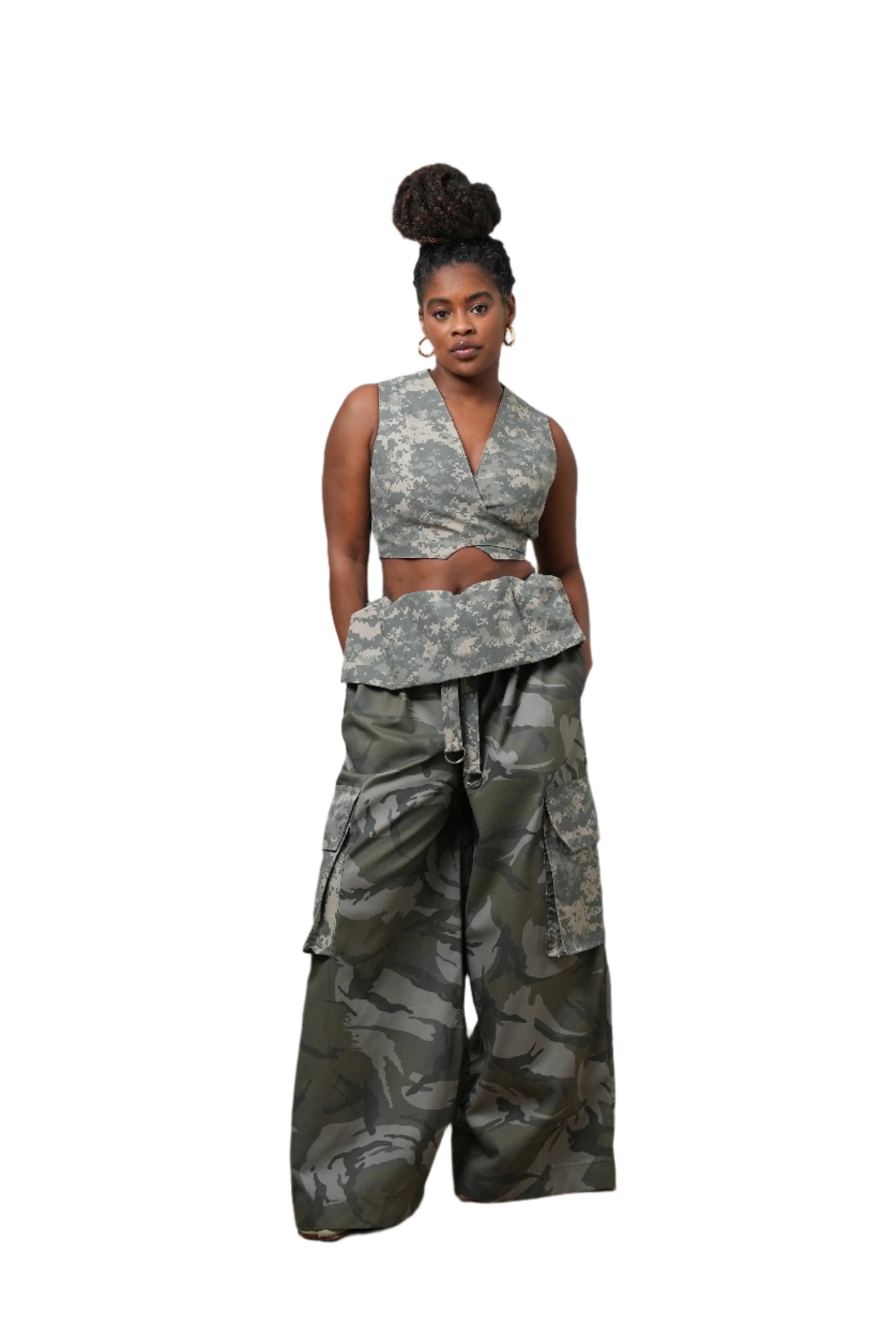 Vaughn Reversible Wrap Vest