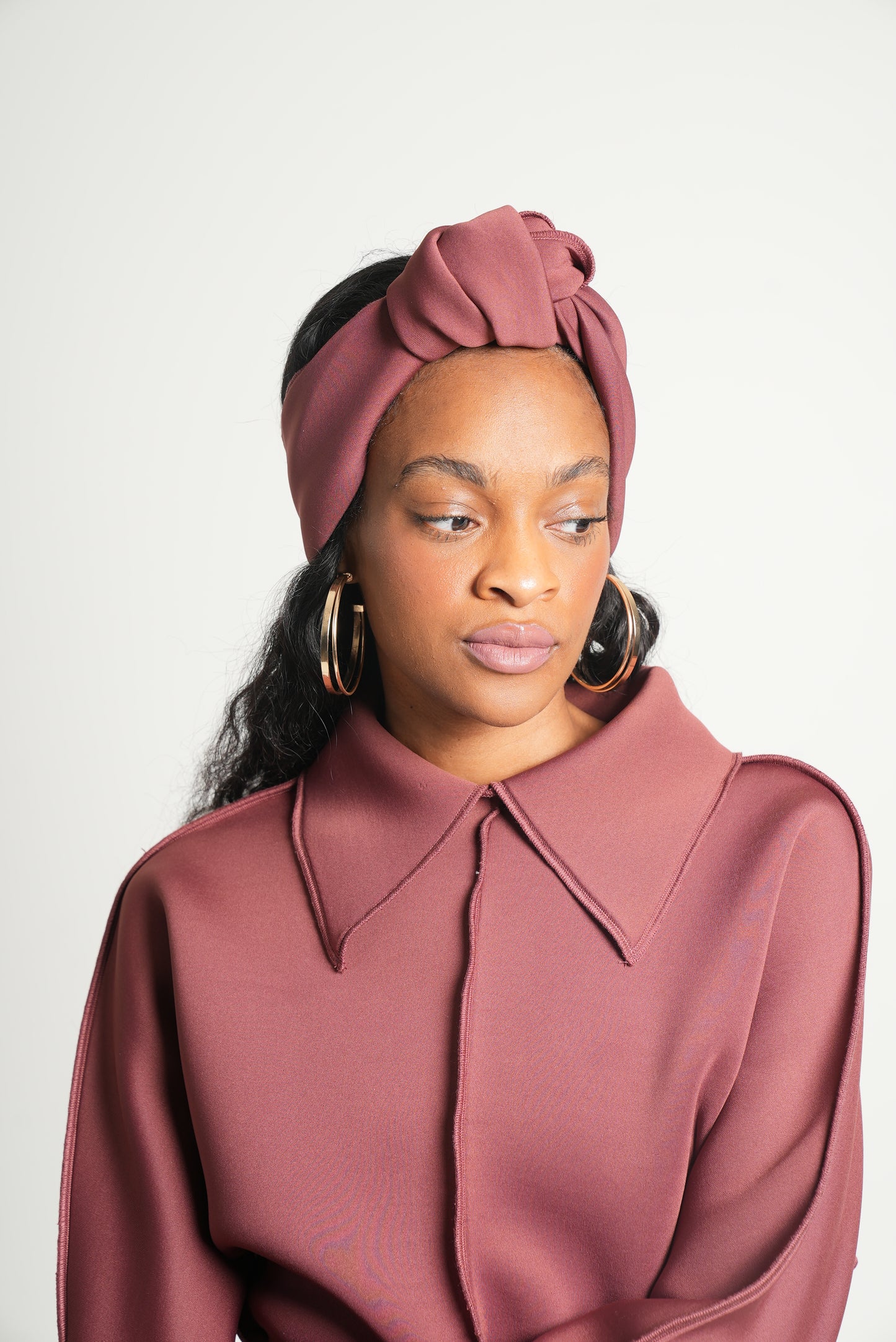 Tia Head Wrap (Marsala)