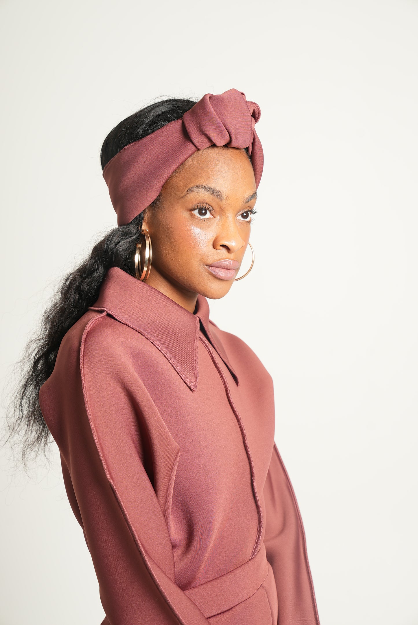 Tia Head Wrap (Marsala)