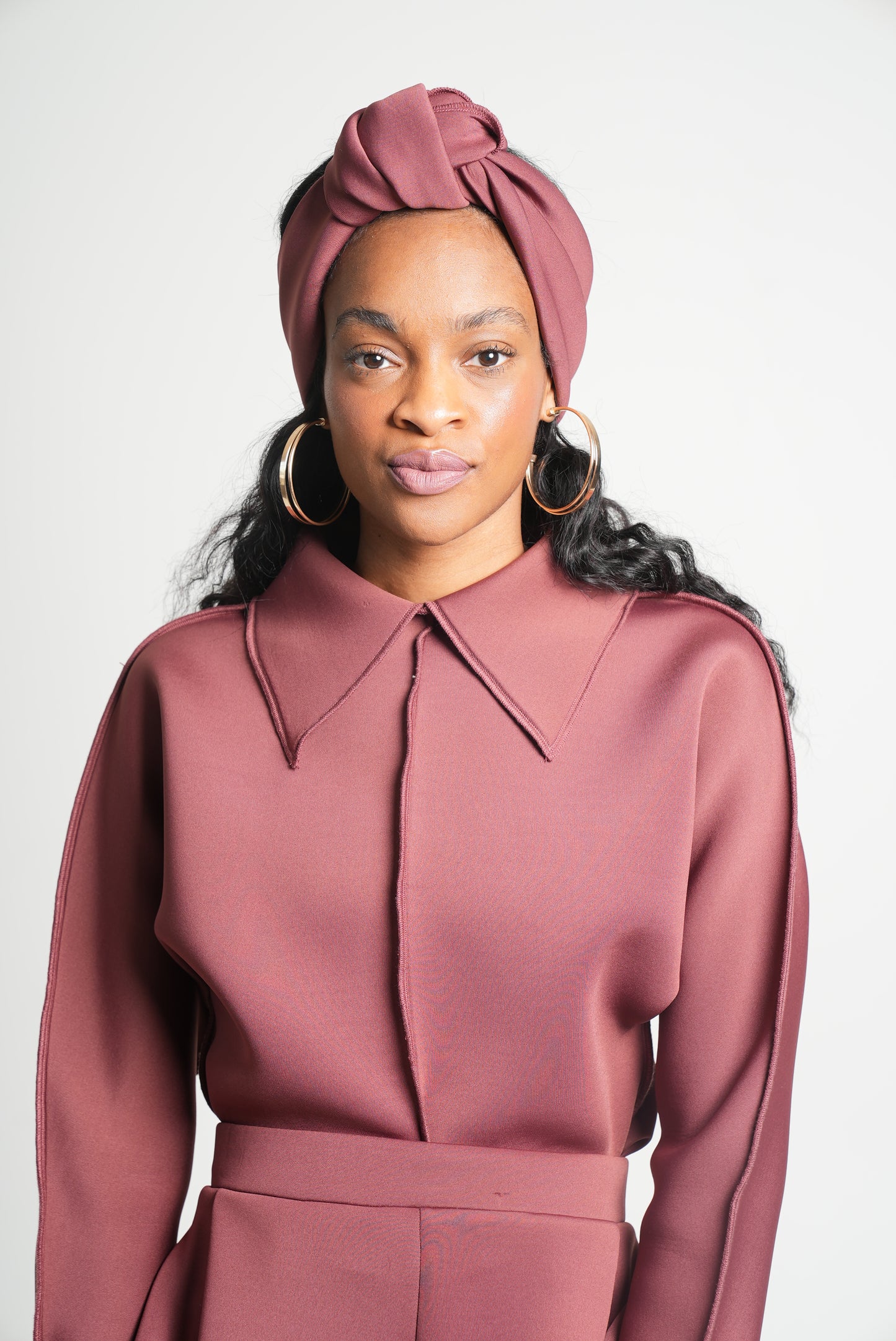 Tia Head Wrap (Marsala)