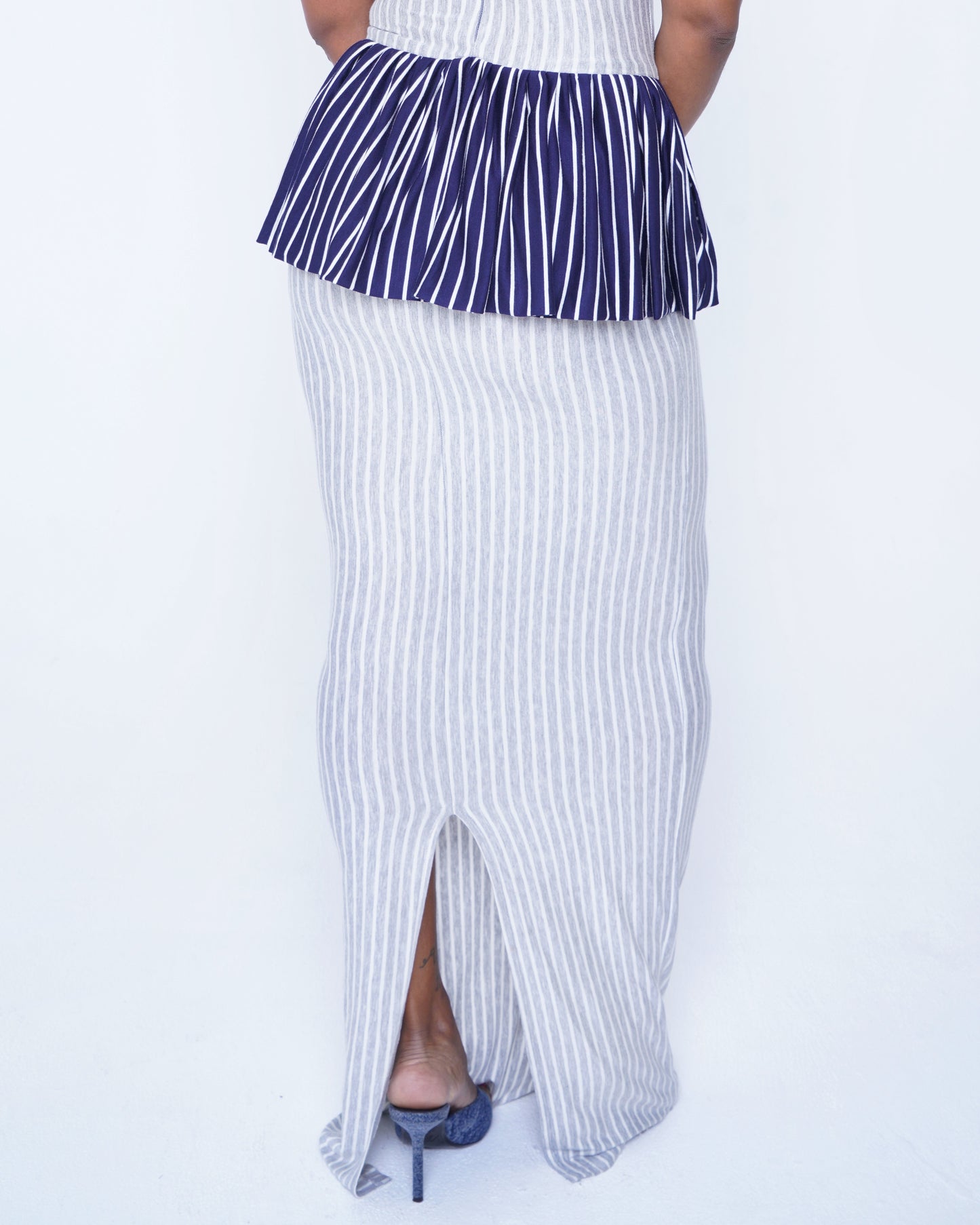 Sienna Peplum Maxi Dress