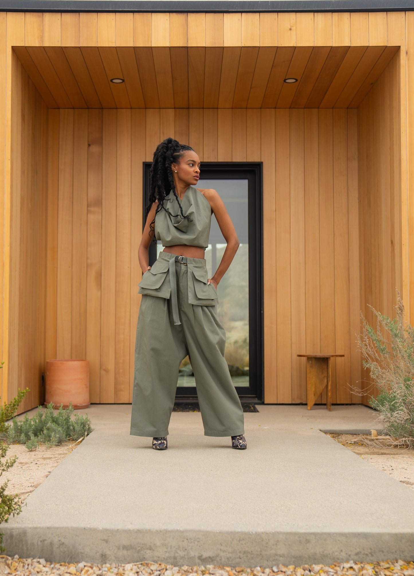 Victor Pleated Trouser
