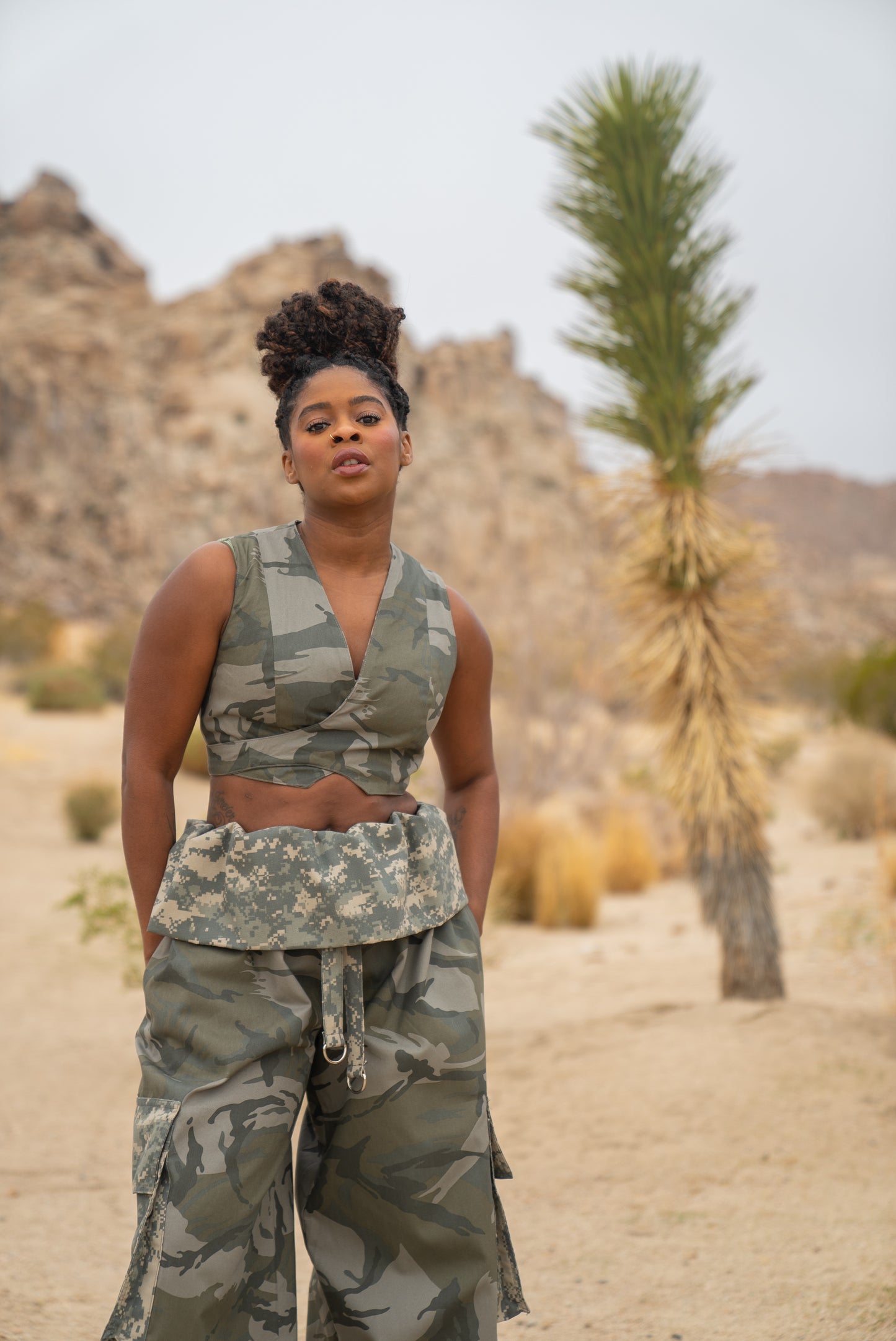 Vaughn Reversible Wrap Vest