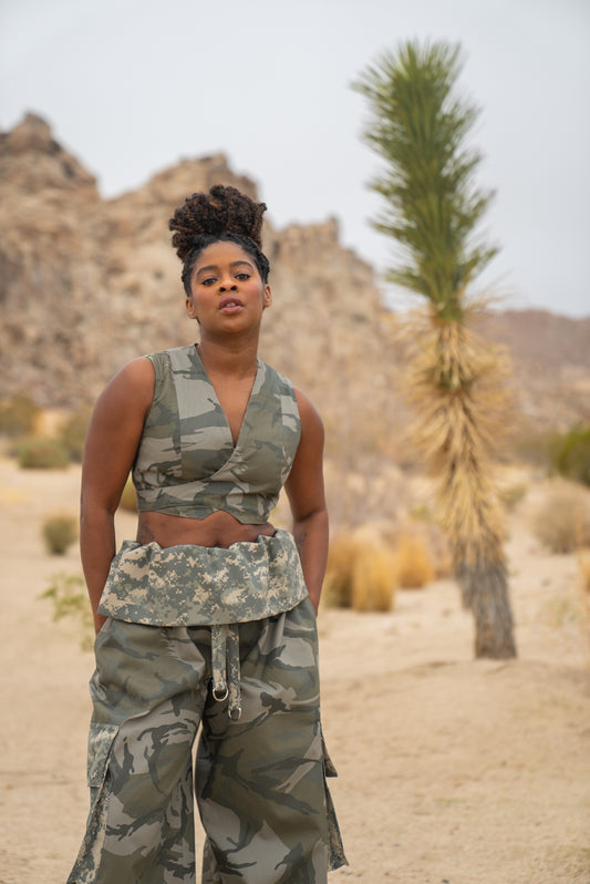 Vaughn Reversible Wrap Vest
