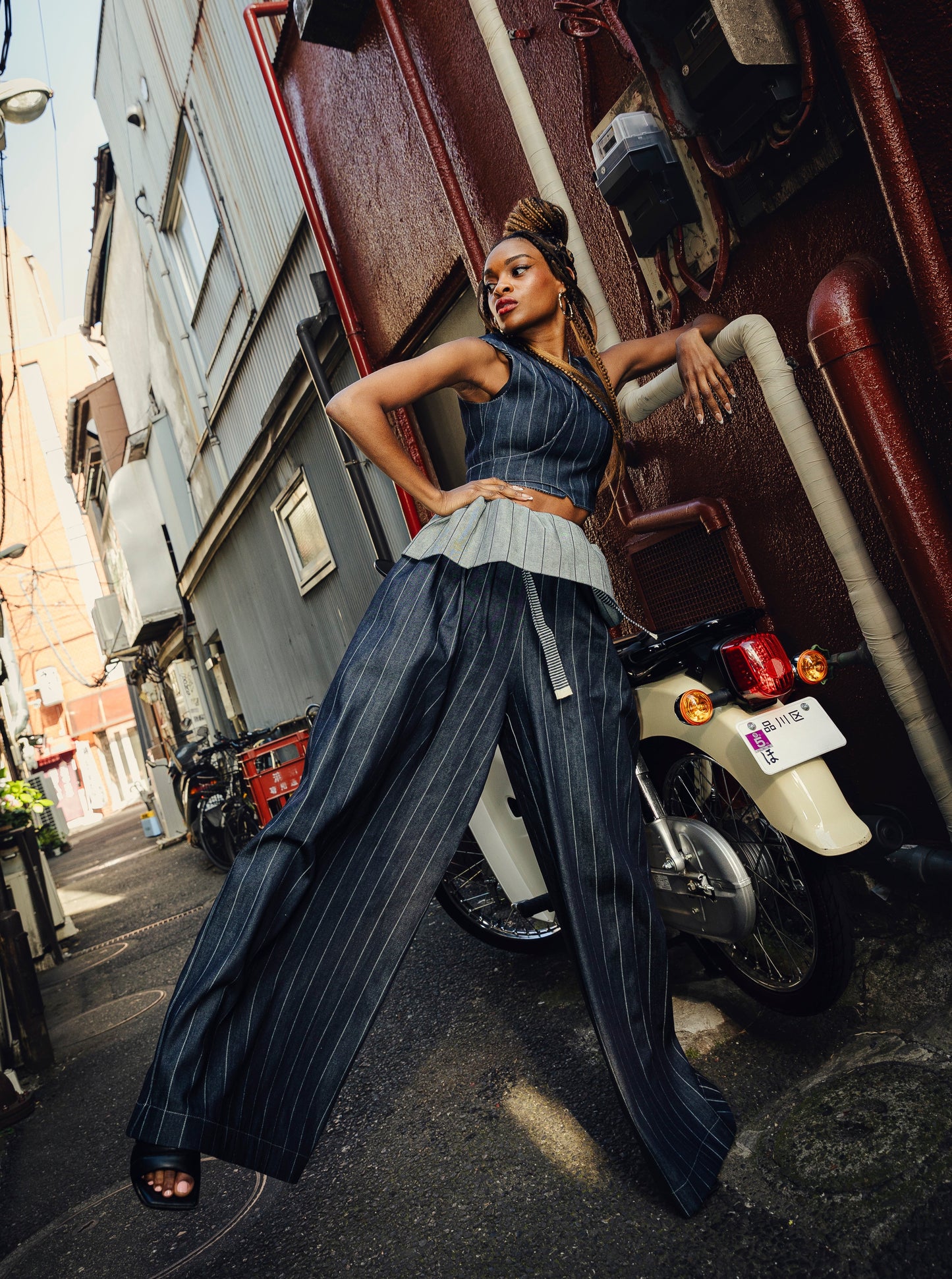 Silvia Reversible Wrap Vest