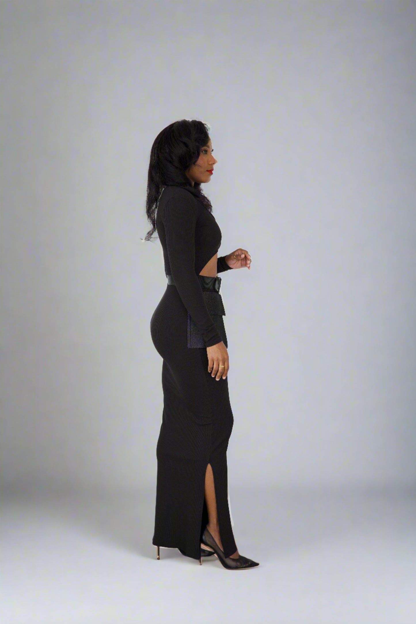 Jet Cutout Maxi Dress
