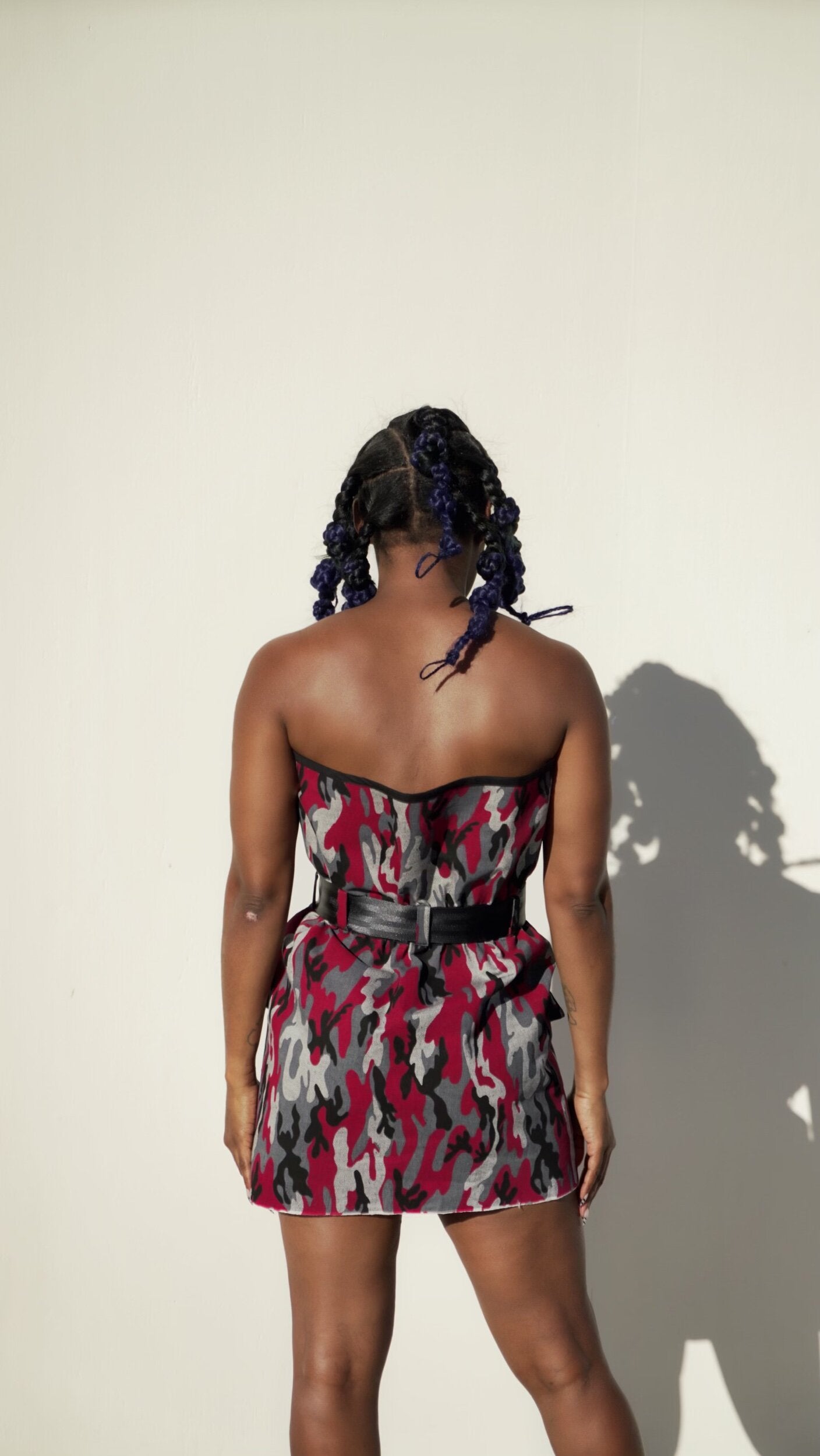 Phoenix Reversible Paperbag Dress