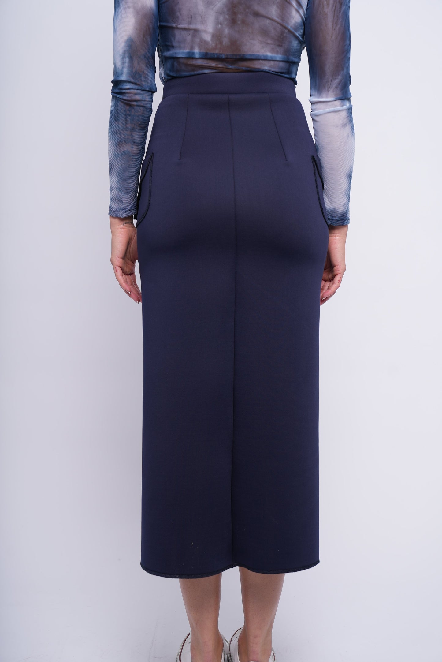 Mara Maxi Wrap Pencil Skirt