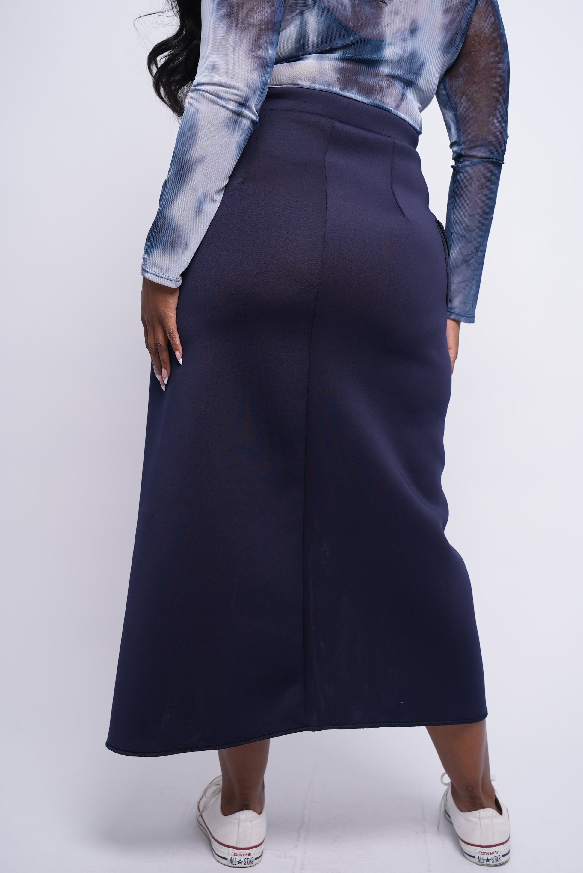 Mara Maxi Wrap Pencil Skirt