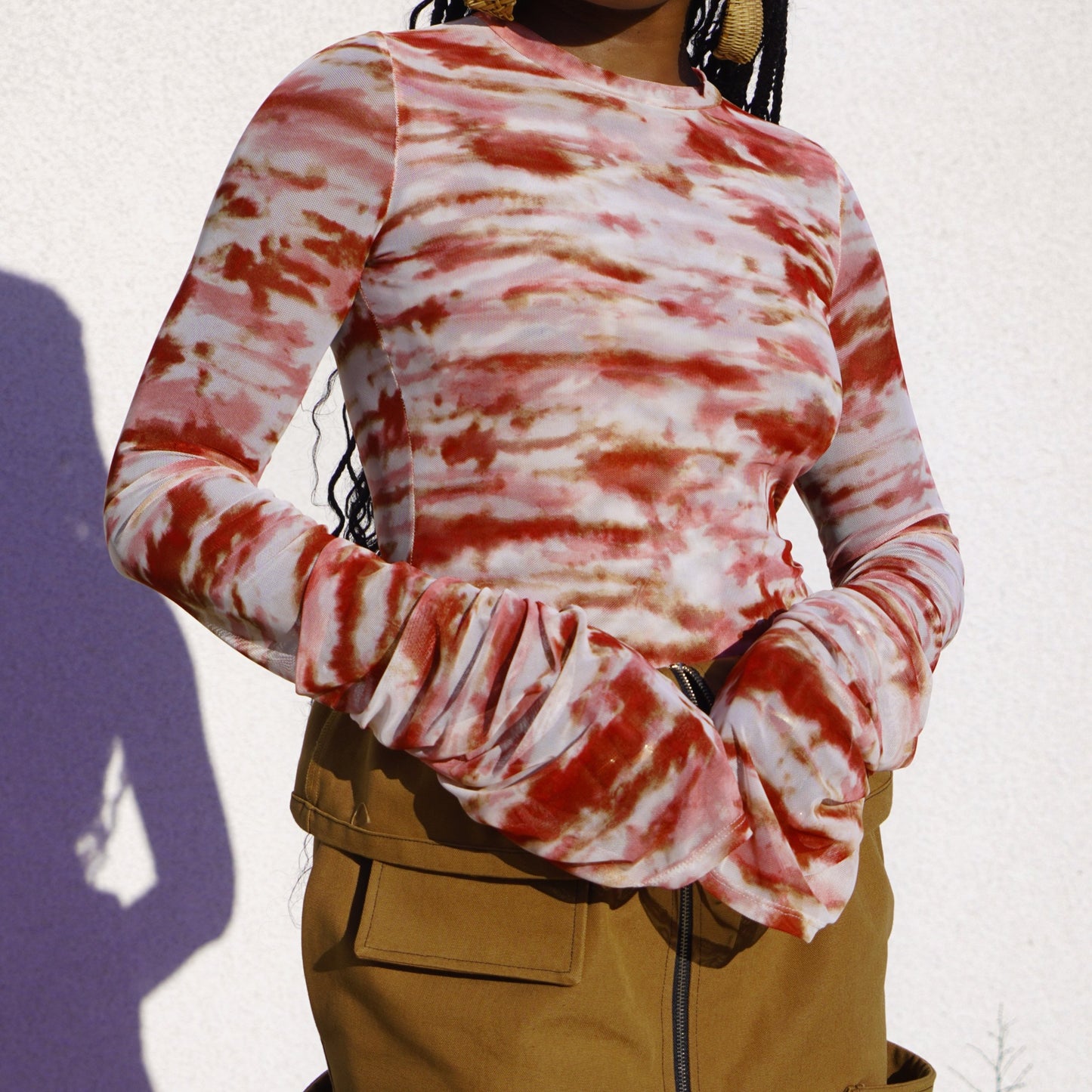 Patagonian Gather Sleeve Bodysuit