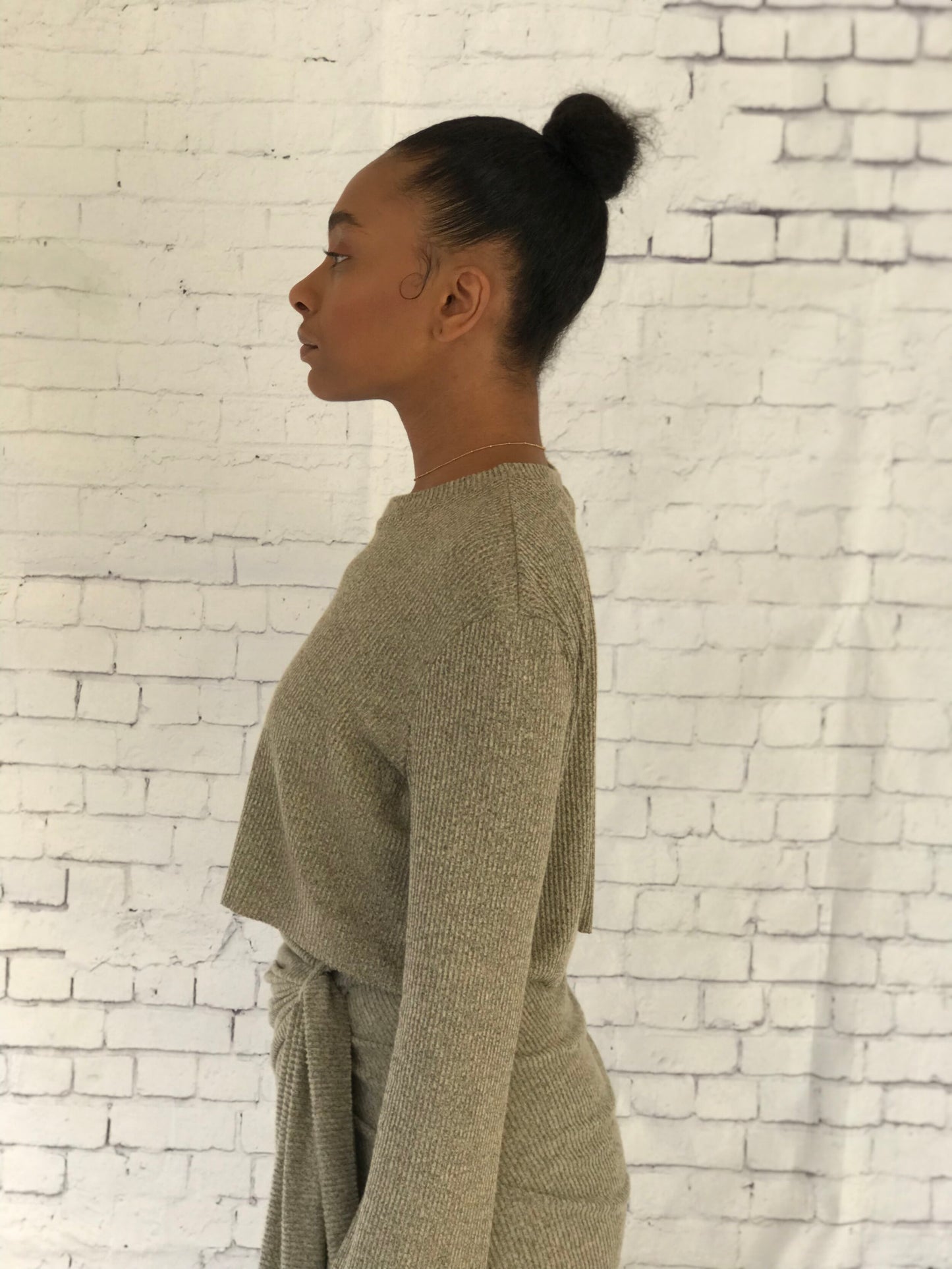 Lexi Cropped Top (Tan)