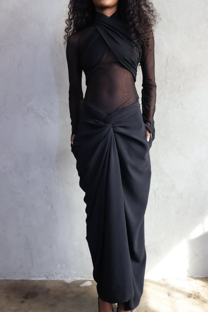 Yoshi Twist Pant (Black)