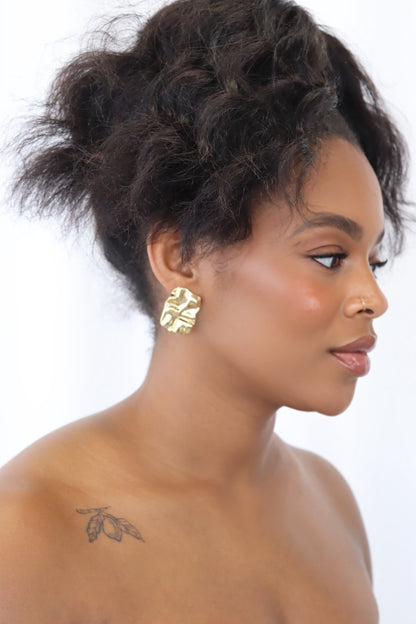 Water Nugget Earrings