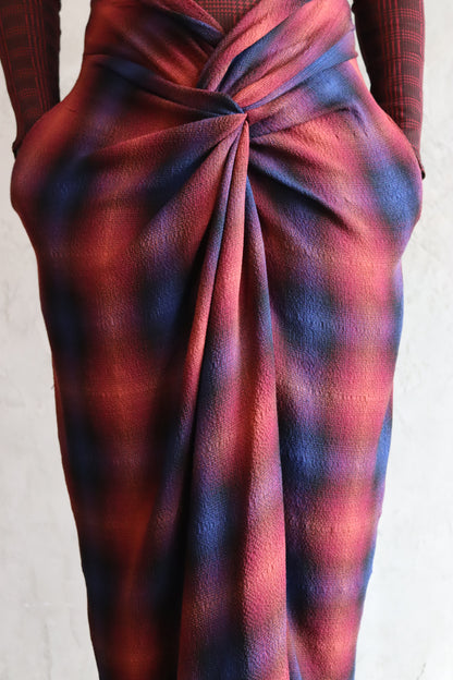 Yoshi Twist Pant (Plaid)