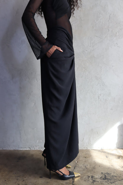 Yoshi Twist Pant (Black)