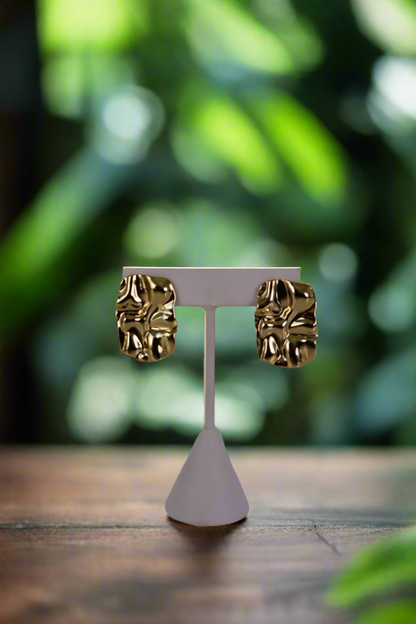 Water Nugget Earrings