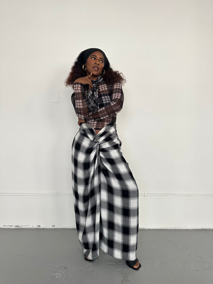 Yoshi Twist Pant (B&W)