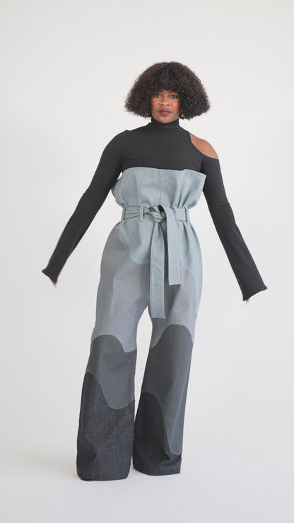 Tina Cut-Out Turtleneck