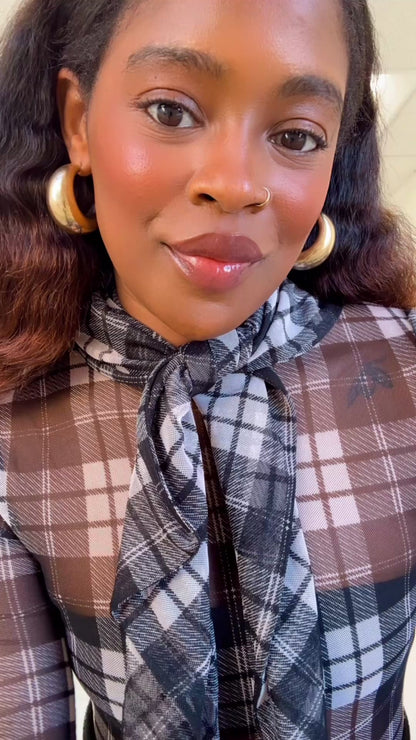 Yoshi Twist Pant (B&W)